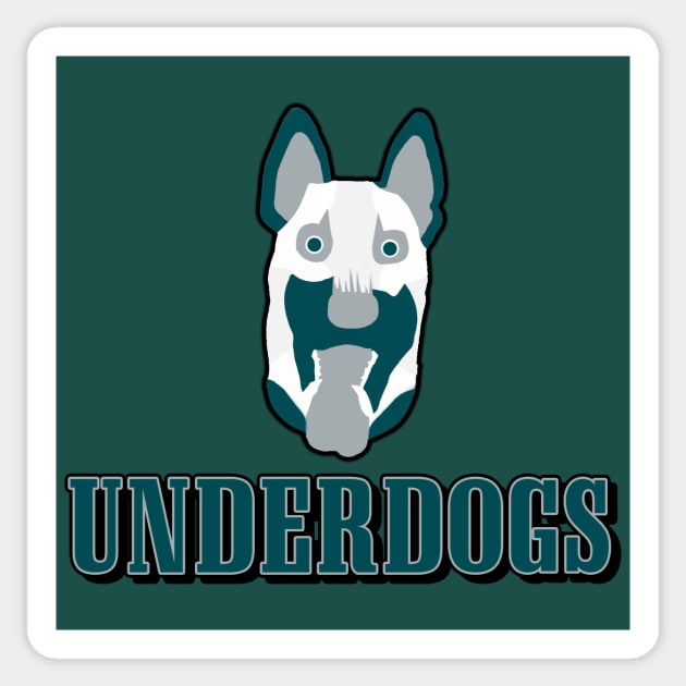 UnderDogs - Eagles Sticker by scornely